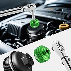 LIFSHP 27MM Oil Filter Socket,3/8" Drive For