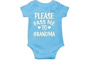 CBTwear Please Pass Me To Grandma Baby Bodysuit Funny Infant Outfit Cute Newborn Clothes Unisex Romper