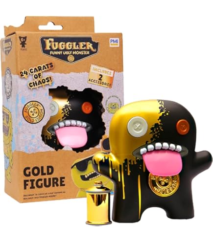 Amazon.com: Fuggler Gold Edition Collectible Figures 8 Pack Deluxe