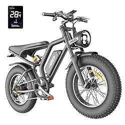HiKeep Electric Bike for Adults, 20 inch Fat Tire