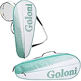 Goloni | 3 Racquet Tennis Bag, for Professional or Beginner Tennis Players, Rackets Cover Bag with Protective Pad & Lightweight | Unisex Design for Men, Women, Youth and Adults