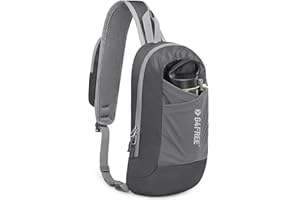 G4Free Sling Bag RFID Blocking Lightweight Crossbody Backpack Chest Shoulder Bag for Travel Sports Running