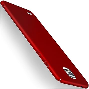 moex Samsung Galaxy S5 | Hülle Rot Alpha Back-Cover TPU Schutzhülle Dünn Handyhülle für Samsung Galaxy S5 / S5 Neo Case Ultra