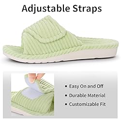 Litfun Orthopedic House Slippers for Women