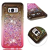 Tznzxm Galaxy S8+ Plus Case, Fashion Glitter