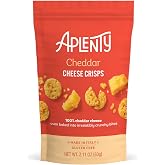 Amazon Brand, Aplenty Cheddar Cheese Crisps, 2.11 Oz