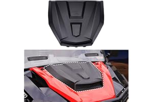 HAKA TOUGH Hood Scoop for Polaris General 1000 Accessories 2016-2018, Hood Scoop with Auxiliary Light for Polaris General 1000 EPS/General 4 1000 EPS 2016 2017 2018 Air Intake Kit Accessories
