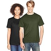 Hanes Beefy-T Adult Short-Sleeve T-Shirt_Fatigue Green_M