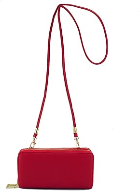 wallet with crossbody strap