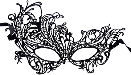 Andux Land Mascara Del Cordon Antifaz Mascara De Carnaval Veneciana Cordon Negro De Las Mujeres Negro Lsmj 01 Amazon Com Mx Juegos Y Juguetes