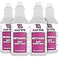 Methanol - 1 Gallon (4 x 32 fl oz) - Premium Quality ACS Reagent Grade for Laboratory or Industrial Use - Made in USA