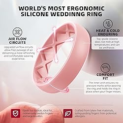 Egnaro Women’s Silicone Engagement Rings, Inner