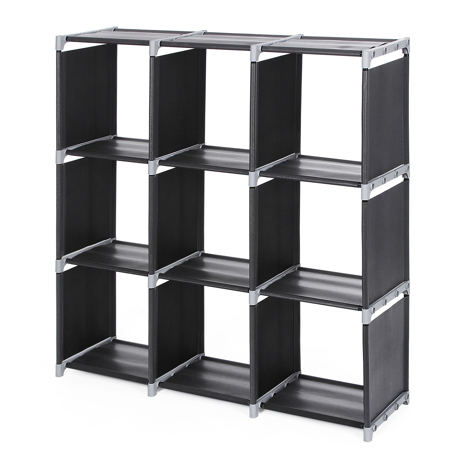 SONGMICS 9 Compartments Standing Storage Rack Shelving Organizer Units