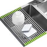 snaideal Multifunktional über Spüle aufrollbar Gericht Trocknen Racks