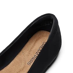 DREAM PAIRS Women's Flats, Pointed Toe Slip-On