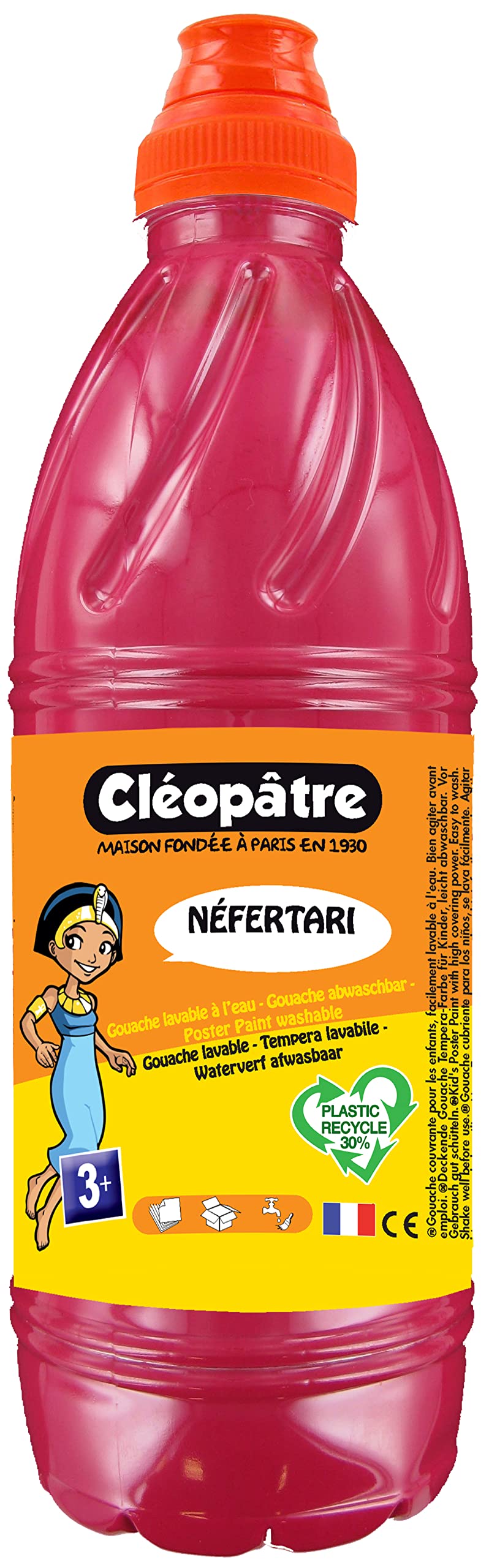 Cleopatra pgbb1-12 Gouache néfertari Baby Blue/White 34 x 25 x 27 cm