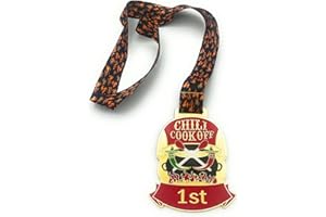 Valchemist Chili Cook Off Premium Award Trophy Medal