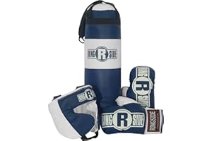 Ringside Kids Boxing Set (2-5 Year Old), Assortment with Punching Bag, Boxing Gloves, and Headgear for Boxing, MMA, Muay Thai, and Kickboxing, Youth Sports Toy Set for Boys and Girls, Blue