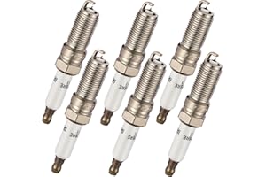 BDFHYK Set of 6 Iridium Spark Plug Compatible with Enclave XTS Impala Camaro Acadia 9-4X Outlook,2.0L 2.4L 2.5L 2.8L 3.0L 3.5L 3.6L 4.6L 6.0L,Engine Replacement for 41-109 12622561 12681660 ILTR6E11