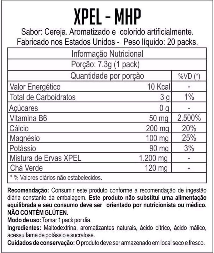 MHP Xpel Dietary Supplement - Maximum Strength Diuretic, 80 Capsules: Health & Personal Care