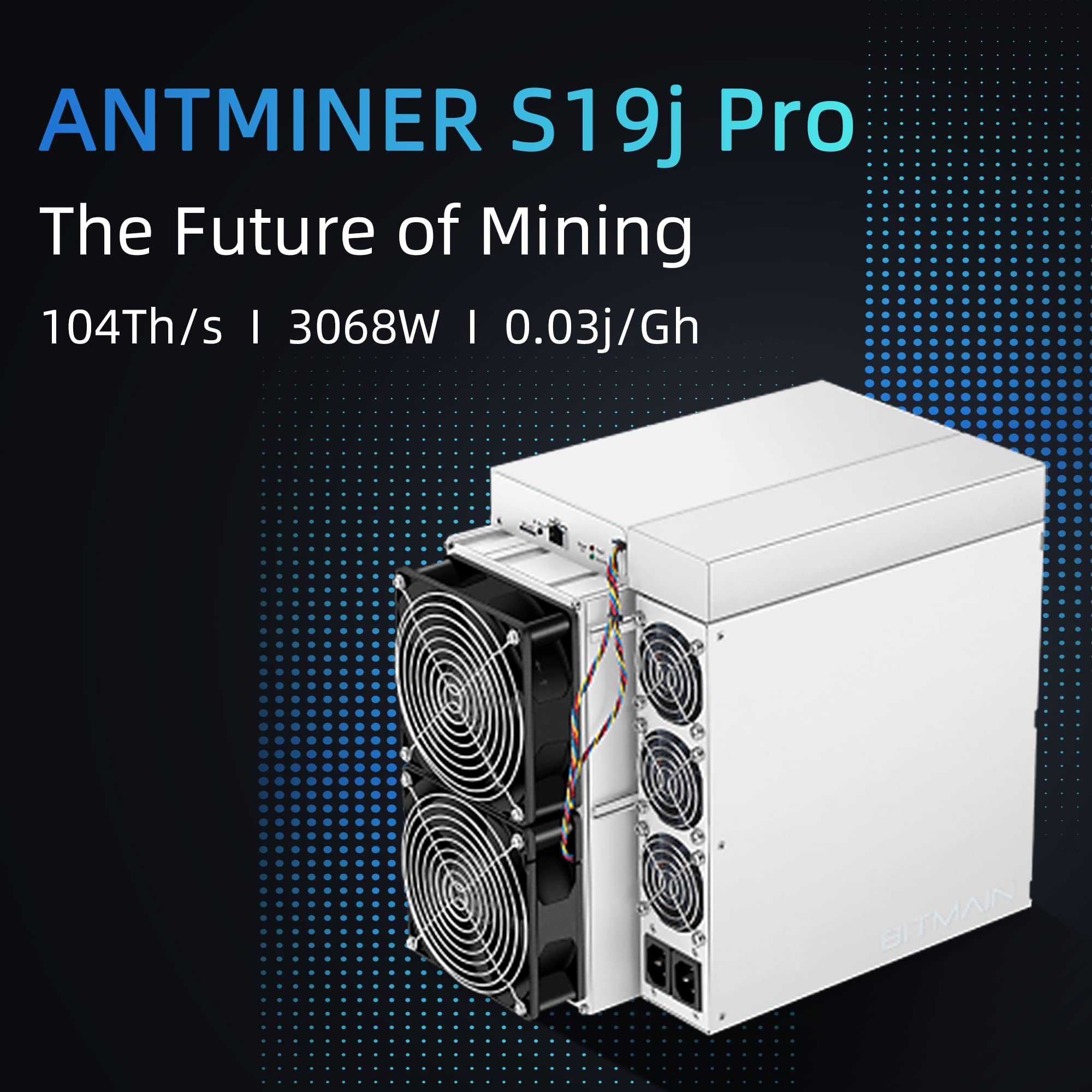 Mua Antminer S19J pro 104TH/S Bitcoin Miner, Powerful BTC Mining Machine  Better Than Antminer S19 95T trên Amazon Mỹ chính hãng 2025 | Fado