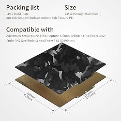 Upgraded Build Plate for Adventurer 5M/5M Pro/AD5X