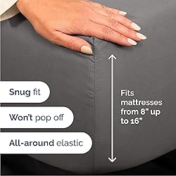 Queen Size 4 Piece Sheet Set - Comfy Breathable