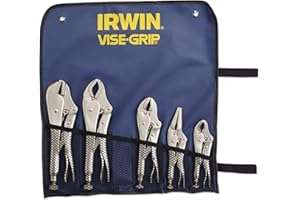 IRWIN VISE-GRIP Original Locking Pliers Set, 5 Piece Set, 68