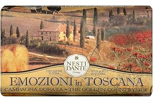 Nesti Dante Emozioni In Toscana Italian Bar Soap, Campagna Dorata - Nourishing, 250 Grams