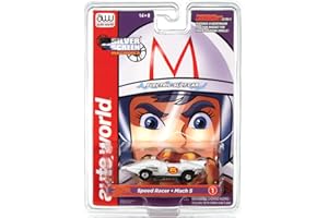 AW AUTO WORLD Auto World Thunderjet Speed Racer - Mach 5 (Race Worn) HO Scale Slot Car
