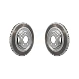 Genius Rear Coated Disc Brake Rotors Pair