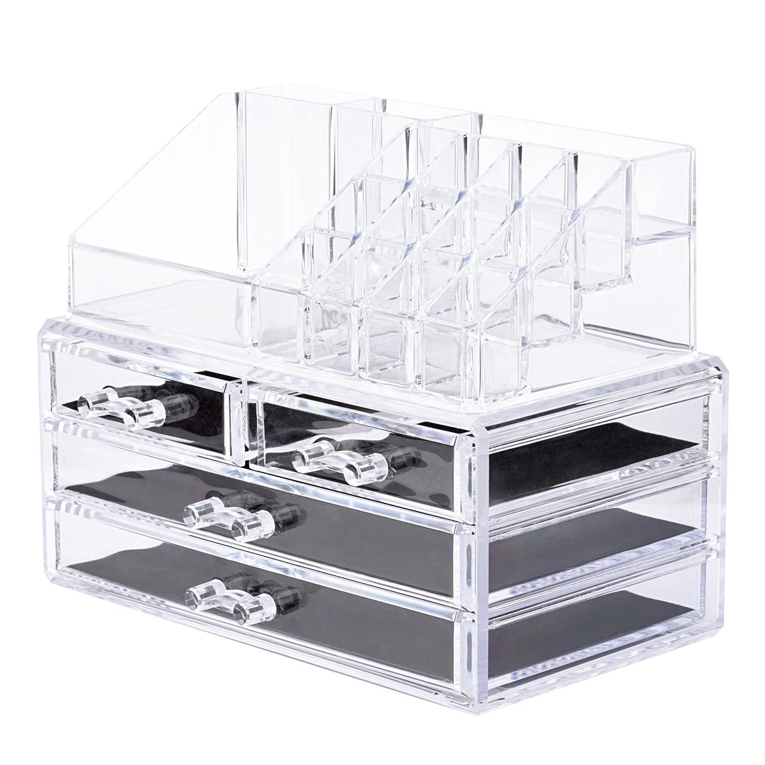 Buy Oak Leaf Acrylic Cosmetic Organizer Makeup Storage Organizer