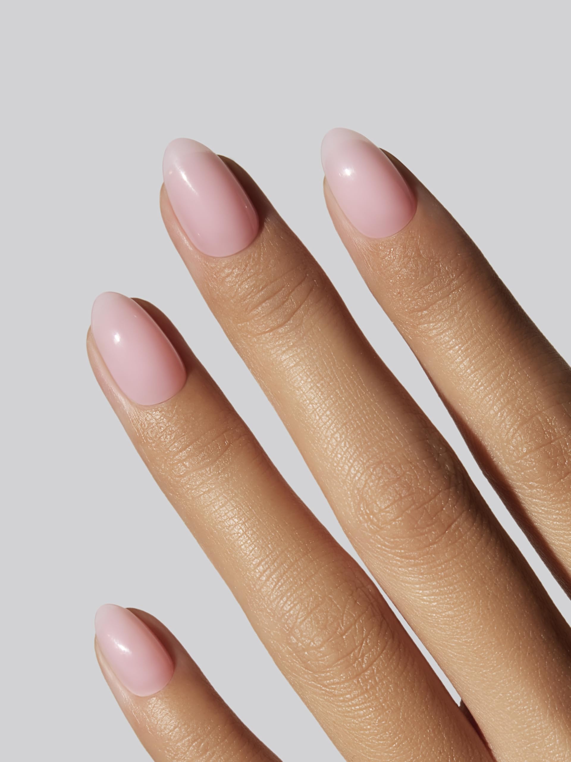 Photo 1 of * partial set no glue*Celebritips Press On Nails - Salon U-ltimate™ | Clean Pink, Extra Short Almond Nails, Reusable | 16 sizes - 32 Nails Kit with Glue and Sticky Tabs