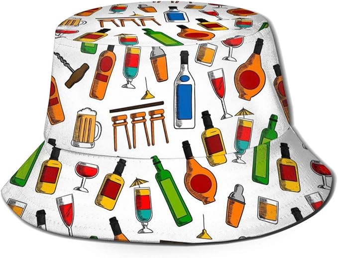 bucket hat alcohol