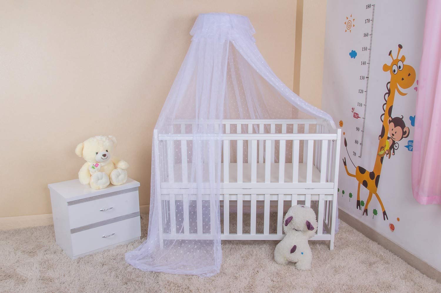 baby crib mosquito net stand