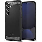 Spigen for Galaxy S24 FE Case, Rugged Armor (2025) [Military-Grade Protection] - Matte Black