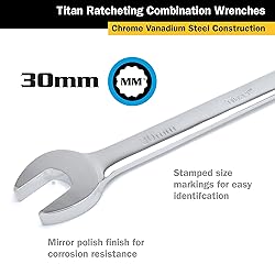 Titan Tools - 27Mm Ratcheting Wrench
