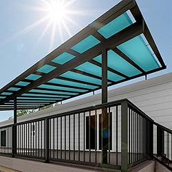 SunnyRoyal 10'x10' Waterproof Sun Shade Sail