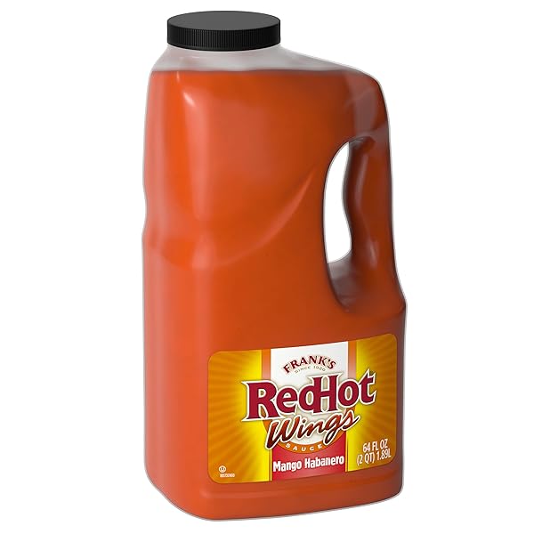 FRANK’S RED HOT MANGO HABANERO WING SAUCE 64...