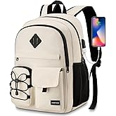 YAMTION School Backpack for Women,Bookbag for Teen Girls Backpack College Laptop School Bags,Mochilas Mujer Morrales Escuela