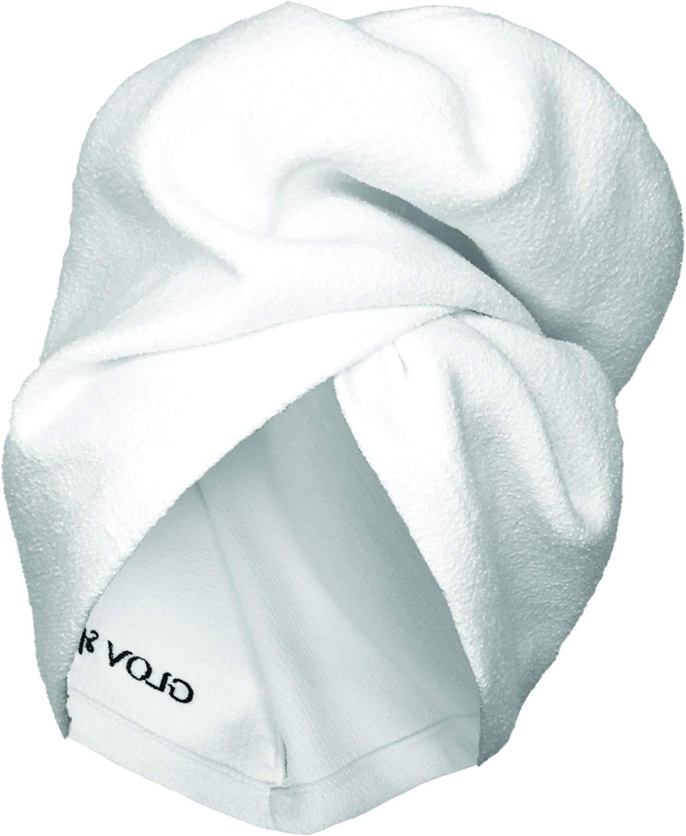 Glov Hair Turban Towel Microfiber Quick Dry Hair Wrap Lightweight Drying Towel Universal Size Reduces Drying Time Ideal for Travel and Care