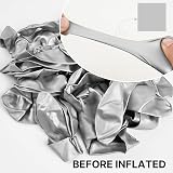 PartyWoo 50pcs Silver Balloons 12in Latex Wedding Birthday Party Decorations view 3