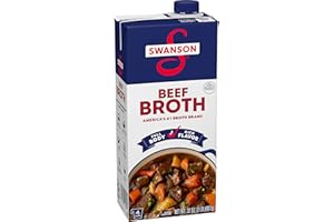 SWANSON S 100% Natural, Gluten-Free Beef Broth, 32 Oz Carton