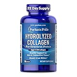 Puritan's Pride Hydrolyzed Collagen 1000 mg - 180