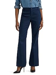Lee Women's Wrinkle Free Mid Rise Bootcut