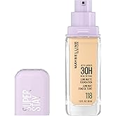 Maybelline New York Super Stay Lumi Matte Foundation, Up to 30H Wear, Luminous Matte, Buildable Coverage, Amino Acids, 118, 3
