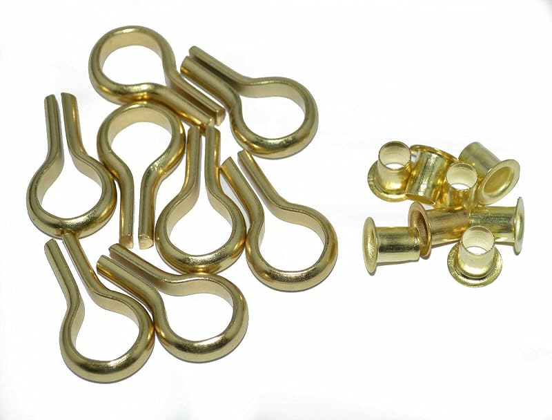 SISI UK Banjo Shelf Supports Studs Inserts Sockets 6mm Hole 30mm 18mm Brass