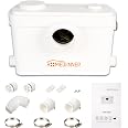 Macerator Pump 600W Toilet Upflush Sewage Grinder Pump System up to 30 ...