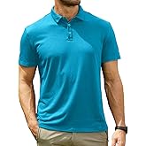 Men's Casual Polo Shirt Classic Golf Button Short Sleeve Shirts Fashion Summer Basic Polo Shirts