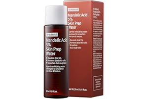 [BY WISHTREND] Mandelic acid 5% Skin prep water, Gentle skin Korean exfoliator for face, Aha Bha toner, Ideal for sensitive skin | Helping clogged pores and glow up (1 Fl Oz (Pack of 1))